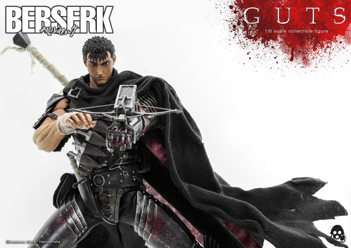 Berserk Guts The Black Swordsman 1/6 Scale Figure by Three Zero - Mecha  Beach