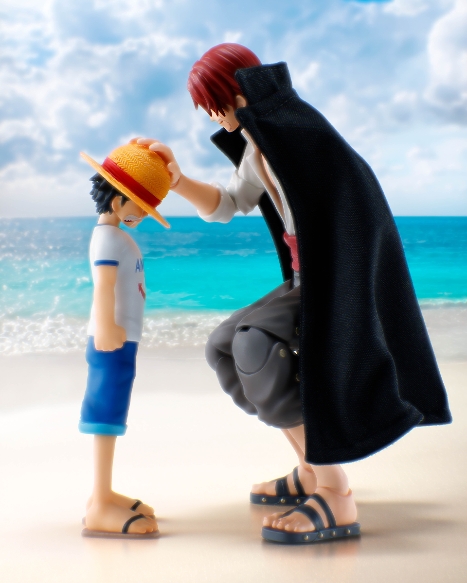 SHANKS＆MONKEY.D.LUFFY - CHILDHOOD "ONE PIECE", TAMASHII NATIONS S.H.Figuarts (Copy)